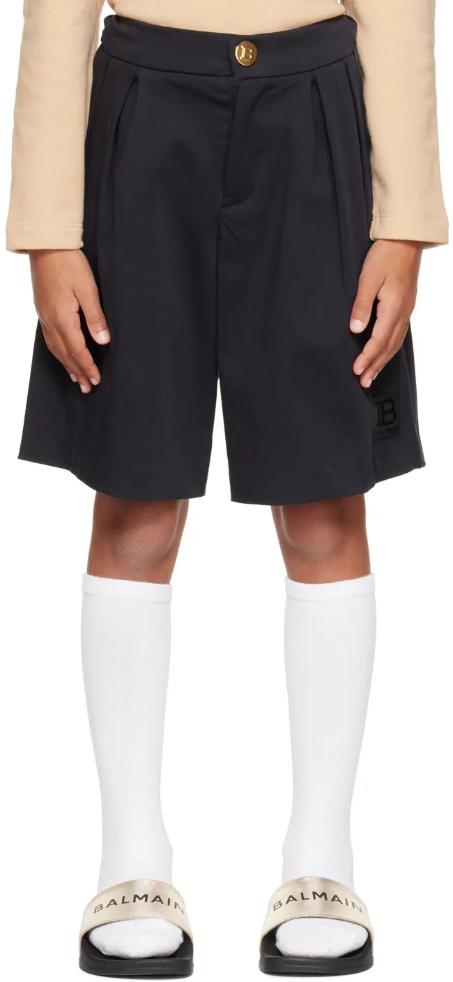 Logo Patch Bermuda Shorts