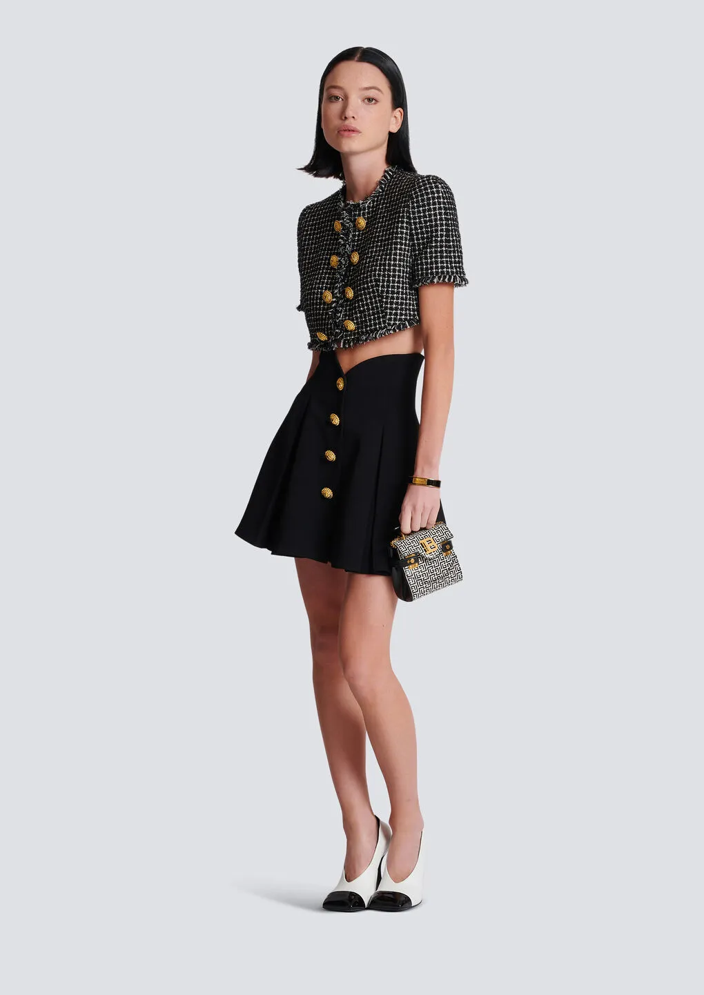 High-Rise Mini Skirt