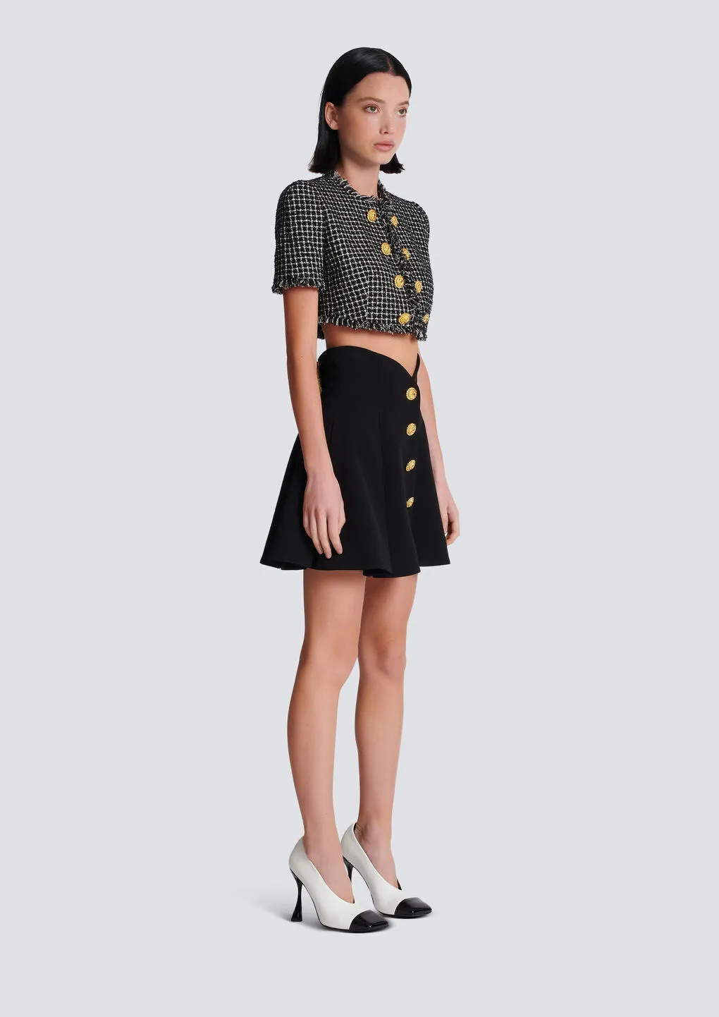 High-Rise Mini Skirt