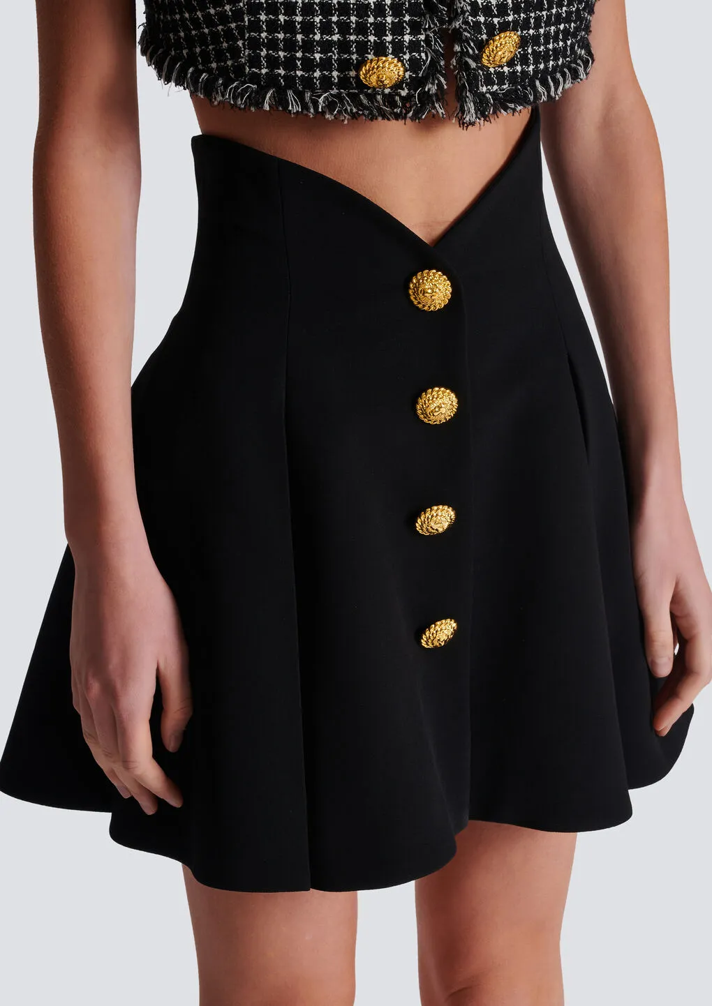 High-Rise Mini Skirt
