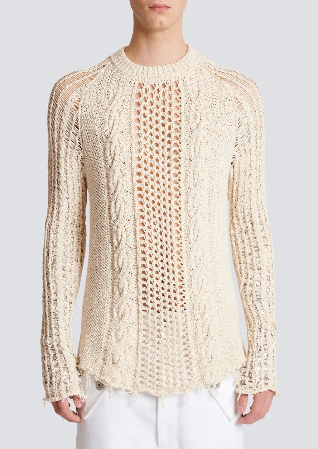 Unstructured Knitted Jumper