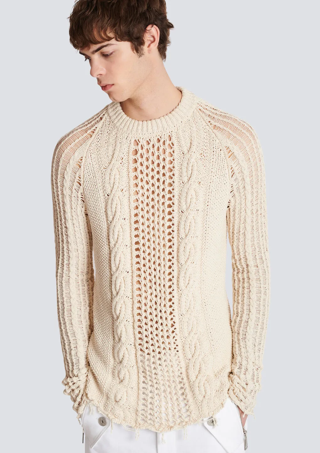 Unstructured Knitted Jumper