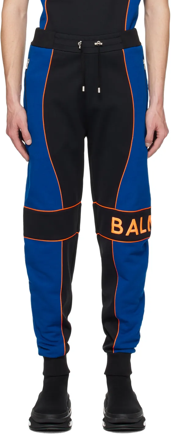 Balmain Logo Inlaid Sweatpants