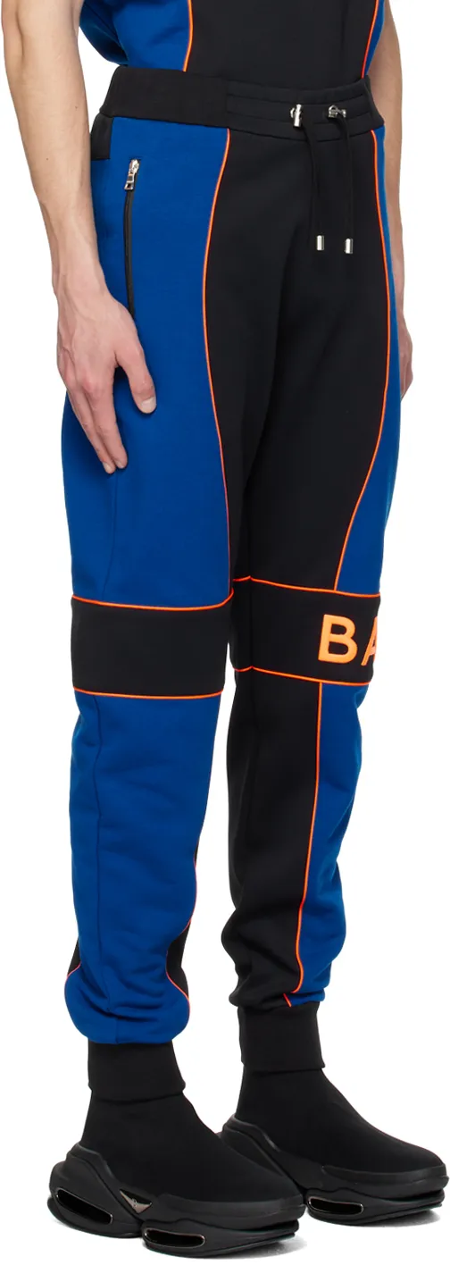 Balmain Logo Inlaid Sweatpants