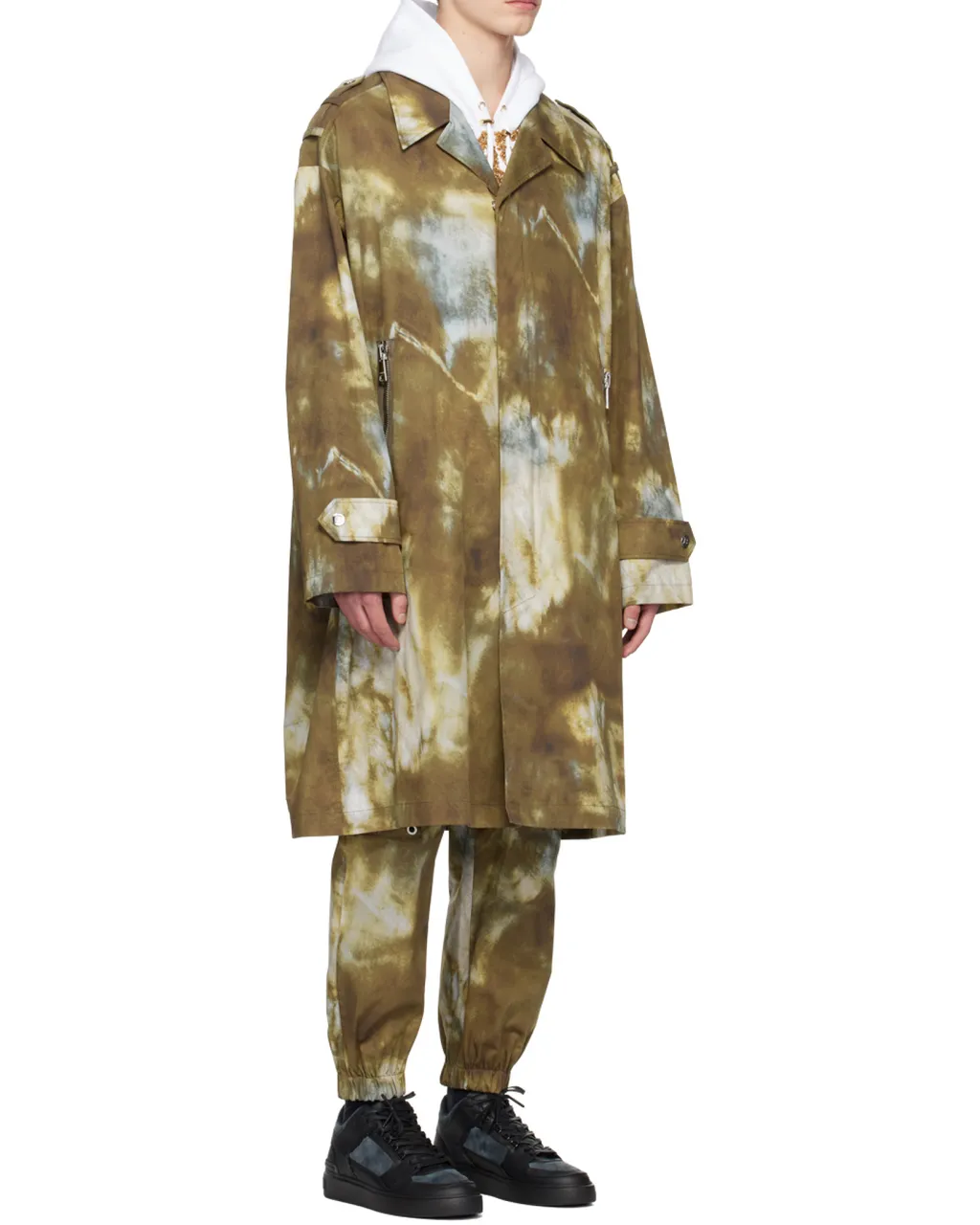 Desert Print Cotton Coat
