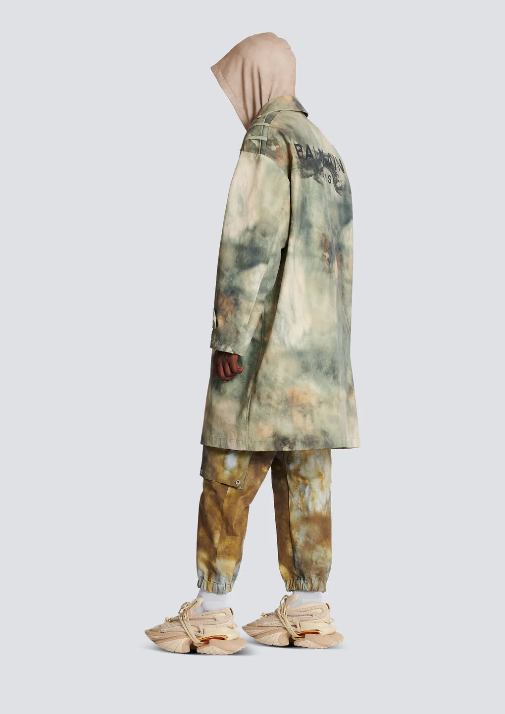 Desert Print Cotton Coat