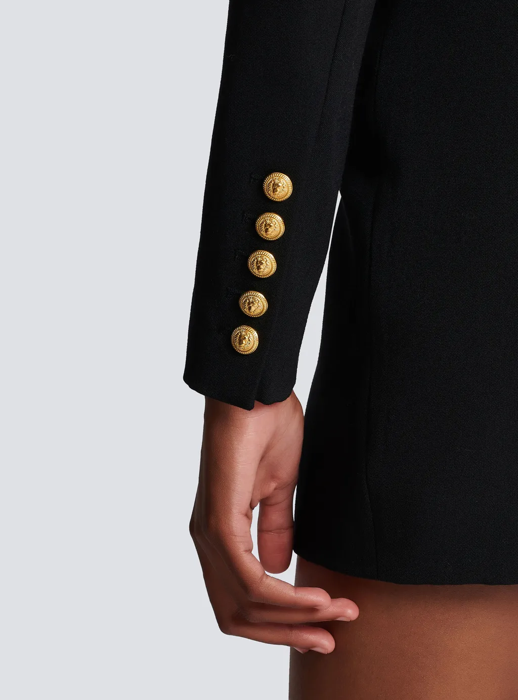 Grain De Poudre Tailored Dress
