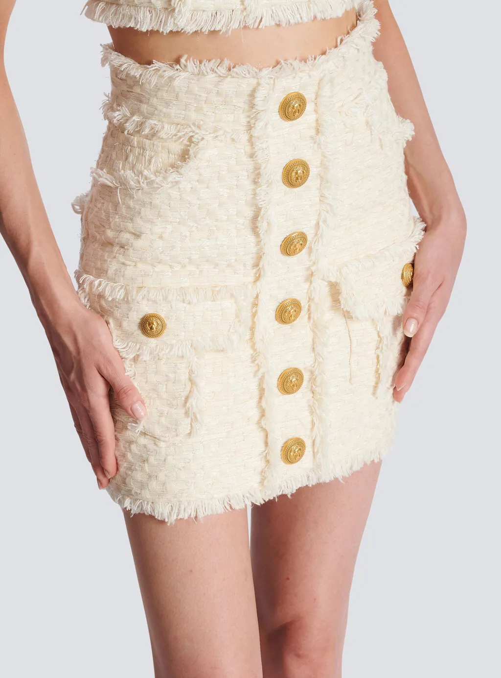 Tweed Pencil Skirt
