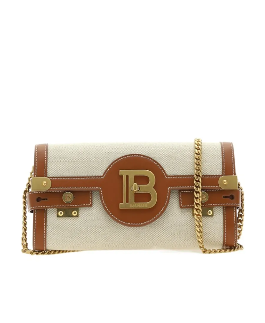Logo Plaque Shoulder Bag
