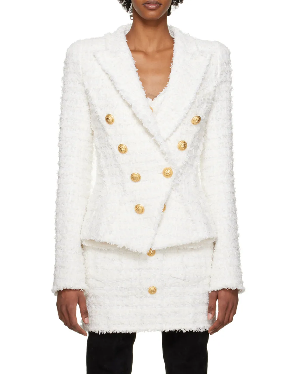 Slim-Fit Tweed Jacket