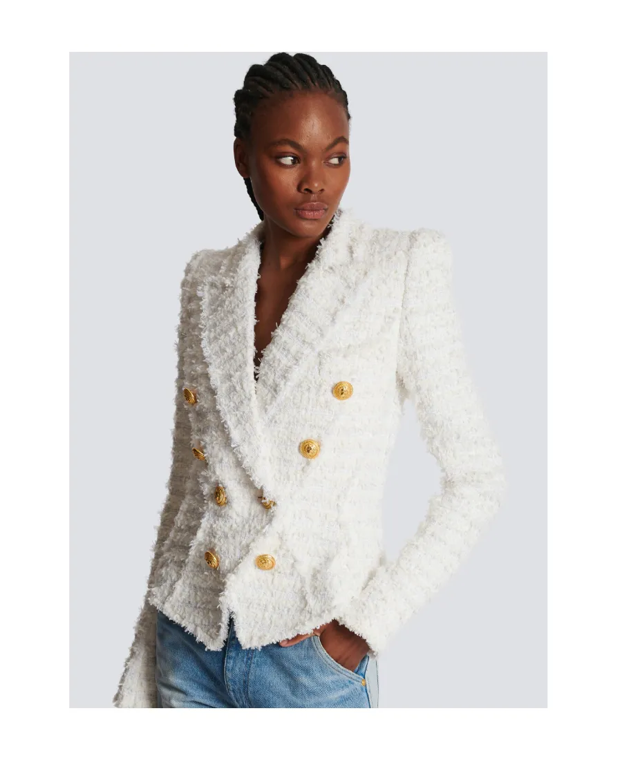 Slim-Fit Tweed Jacket