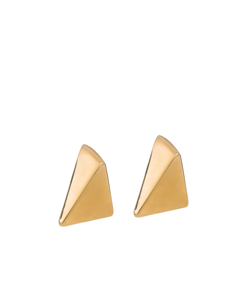 Triangular Stud Earrings