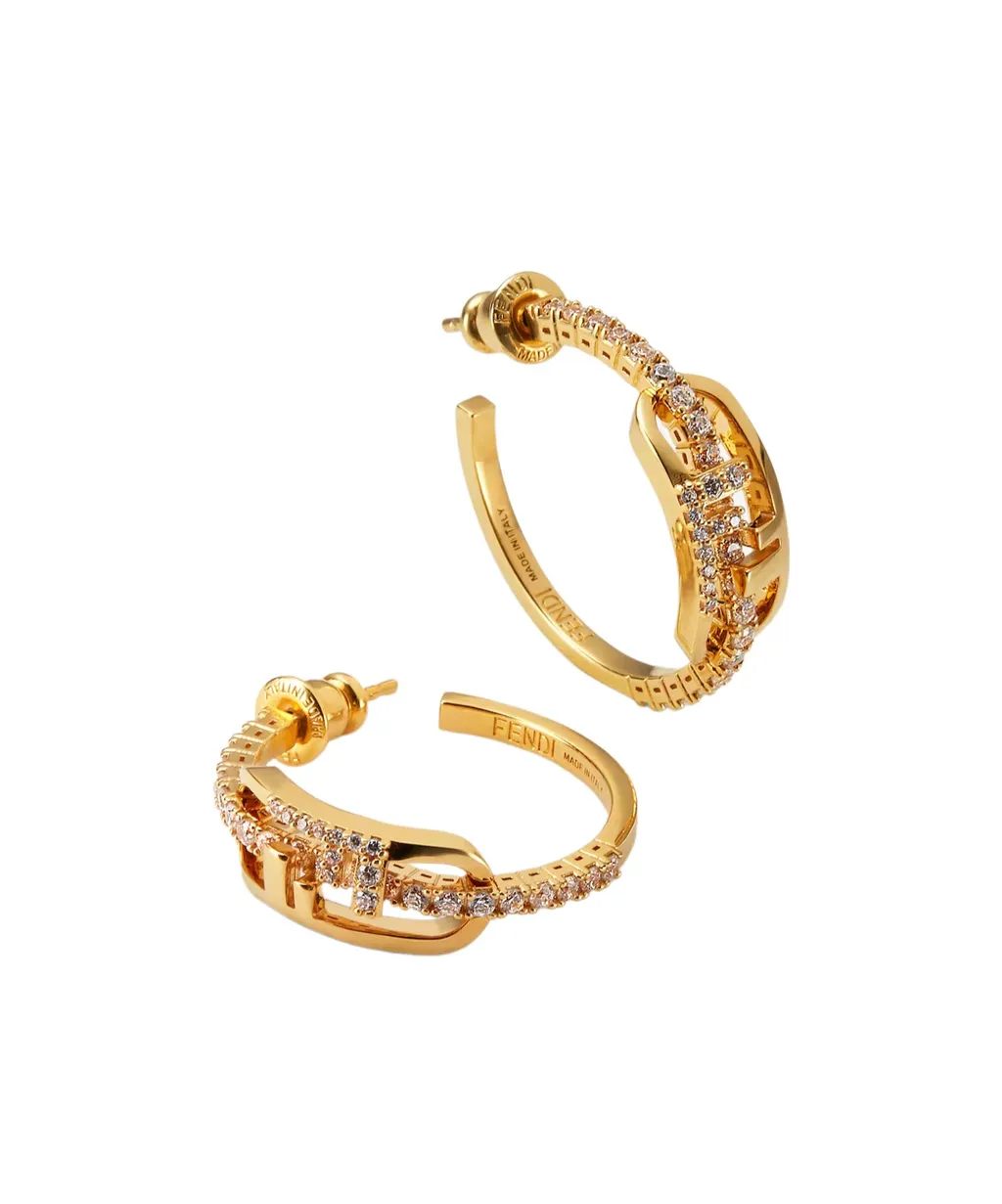 Crystal-Embellished Earrings