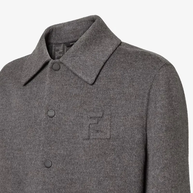 Ff Detailed Single Breasted Jacket