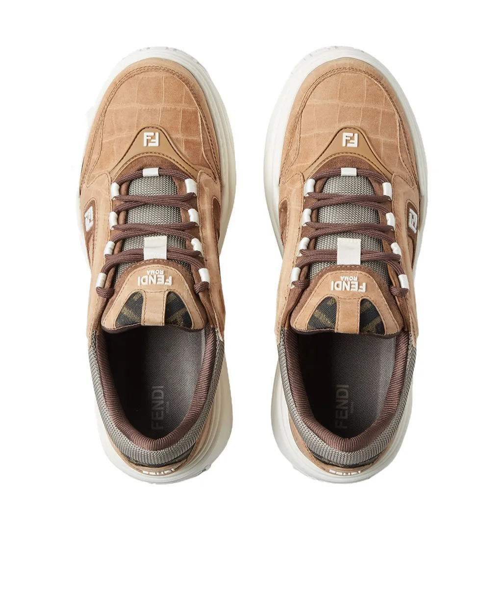Fendi Force Low-Top Sneakers