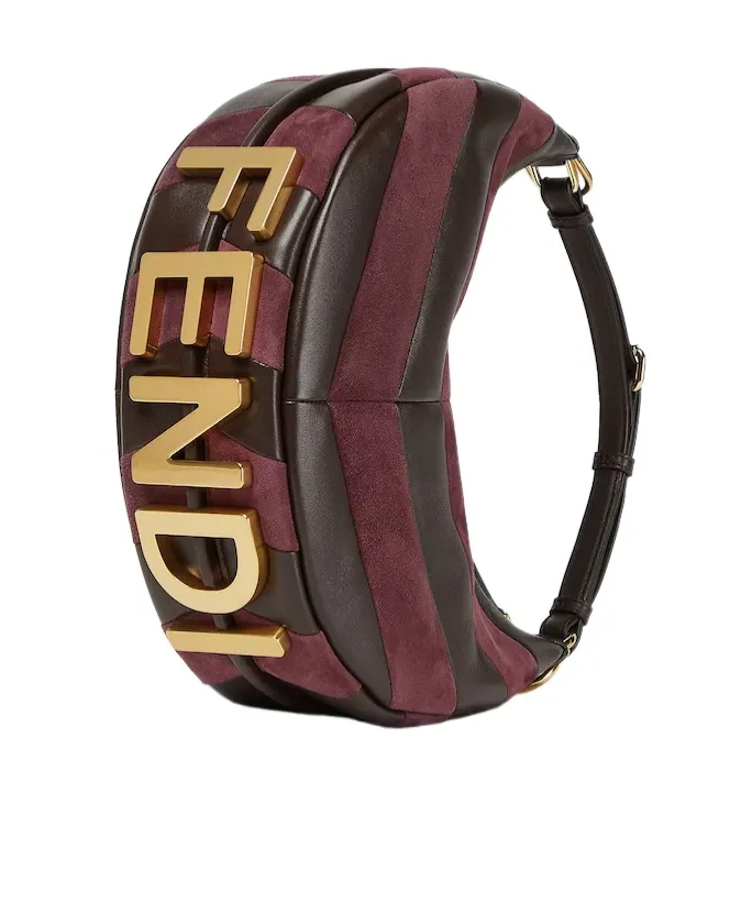 Fendigraphy Two-Toned Small Tote Bag