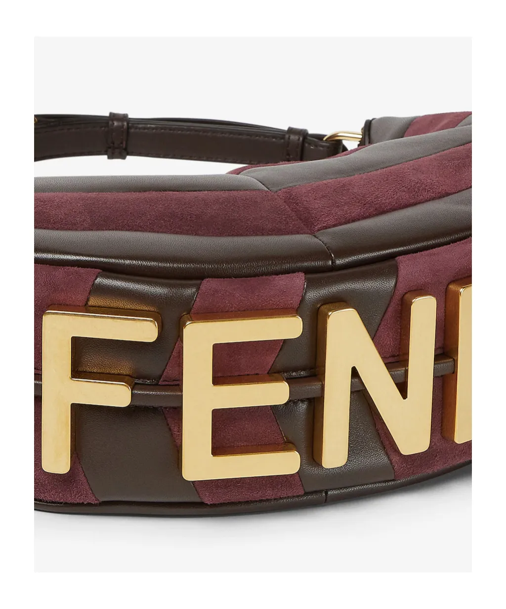 Fendigraphy Two-Toned Small Tote Bag