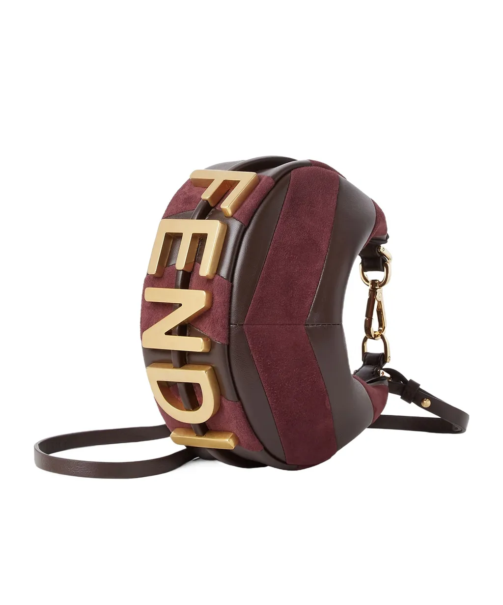 Fendigraphy Two-Toned Mini Tote Bag