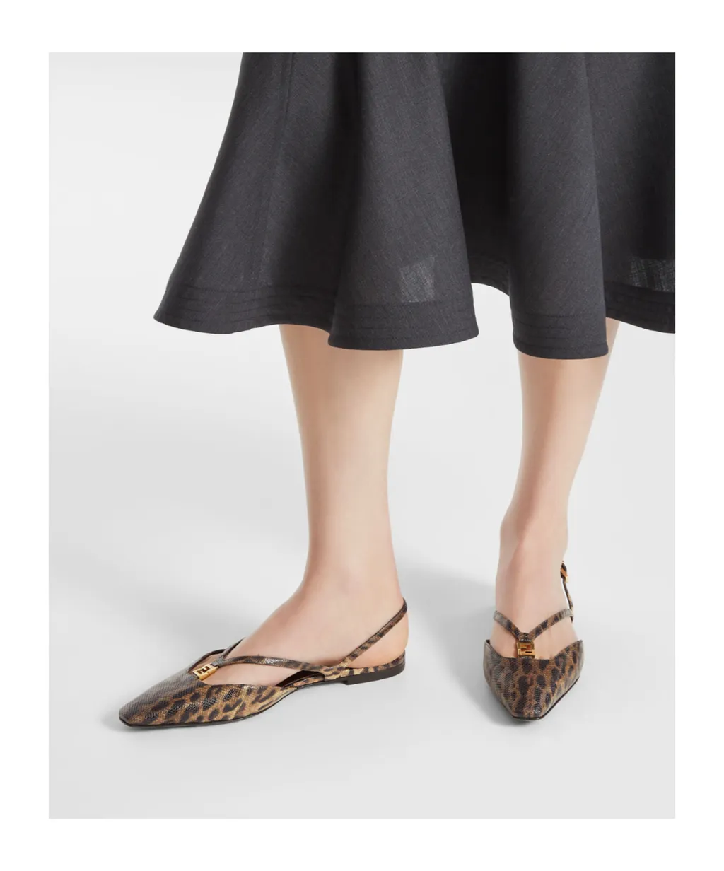 Printed Karung Flats