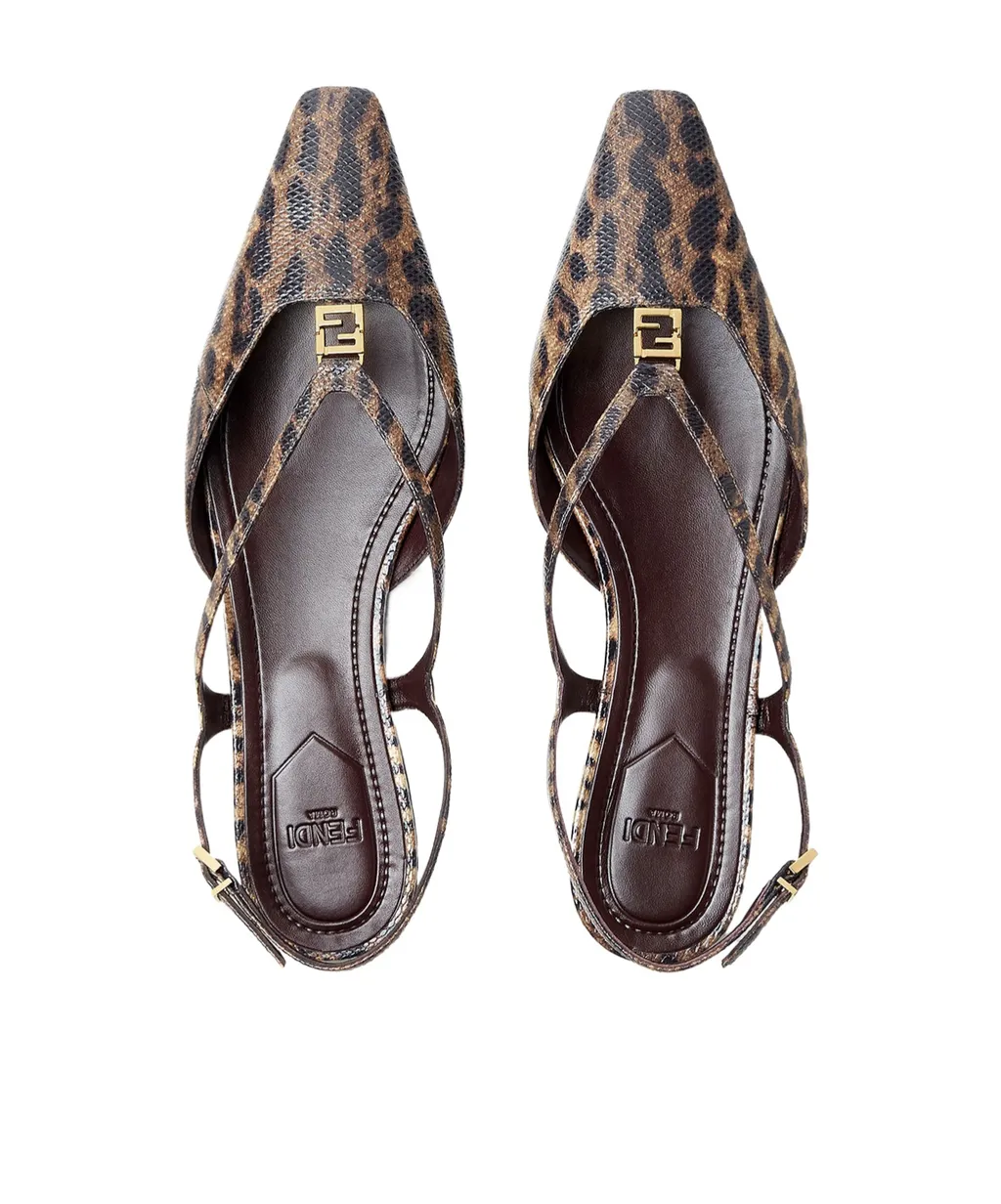 Printed Karung Flats