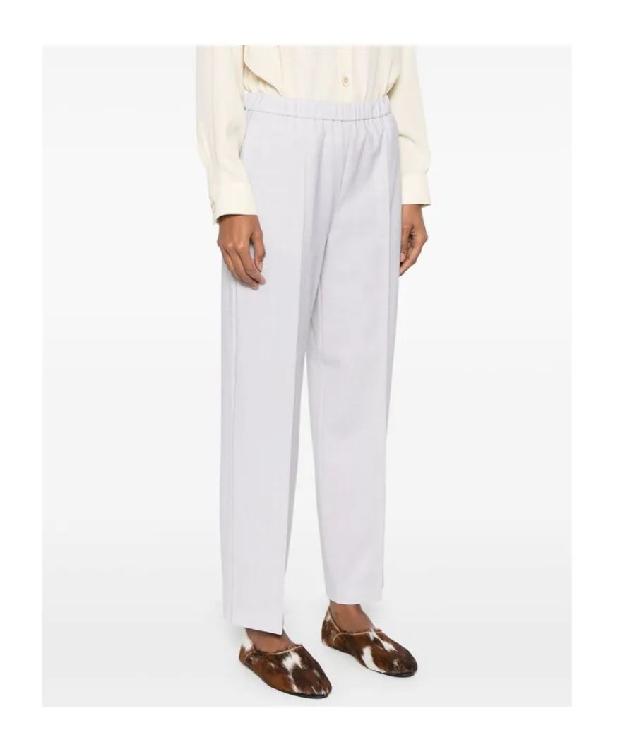 Elastic Waistband Casual Pants