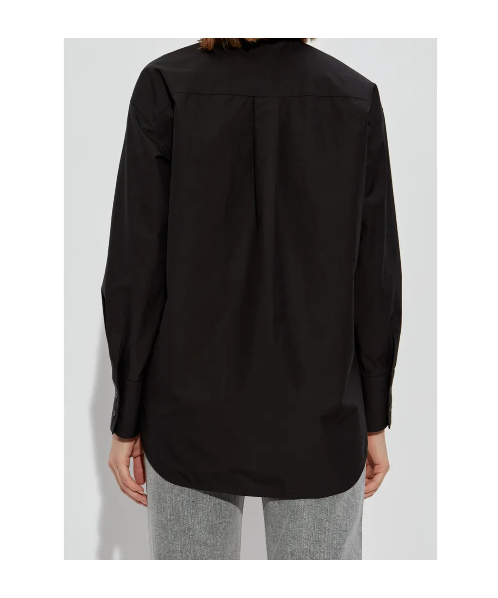 Long Sleeved Tied-Fasten Shirt