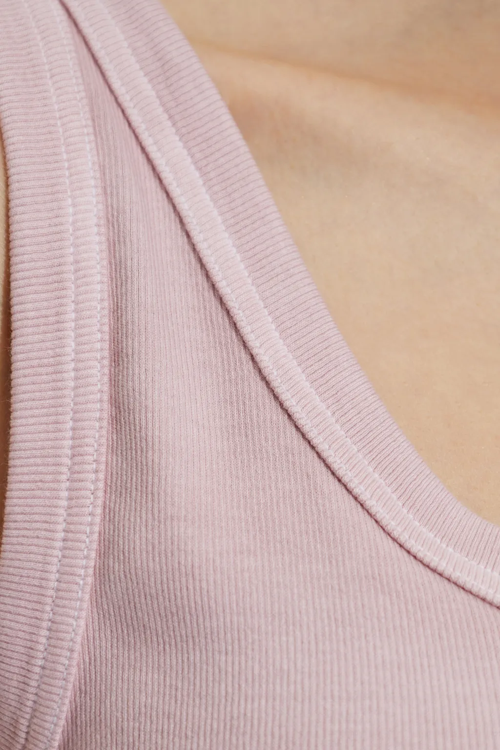 Gradient Effet Ribbed Tank Top