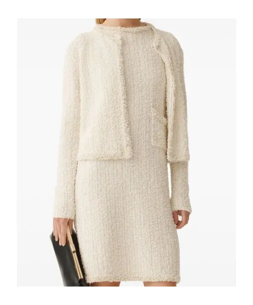 Tweed Cropped Cardigan