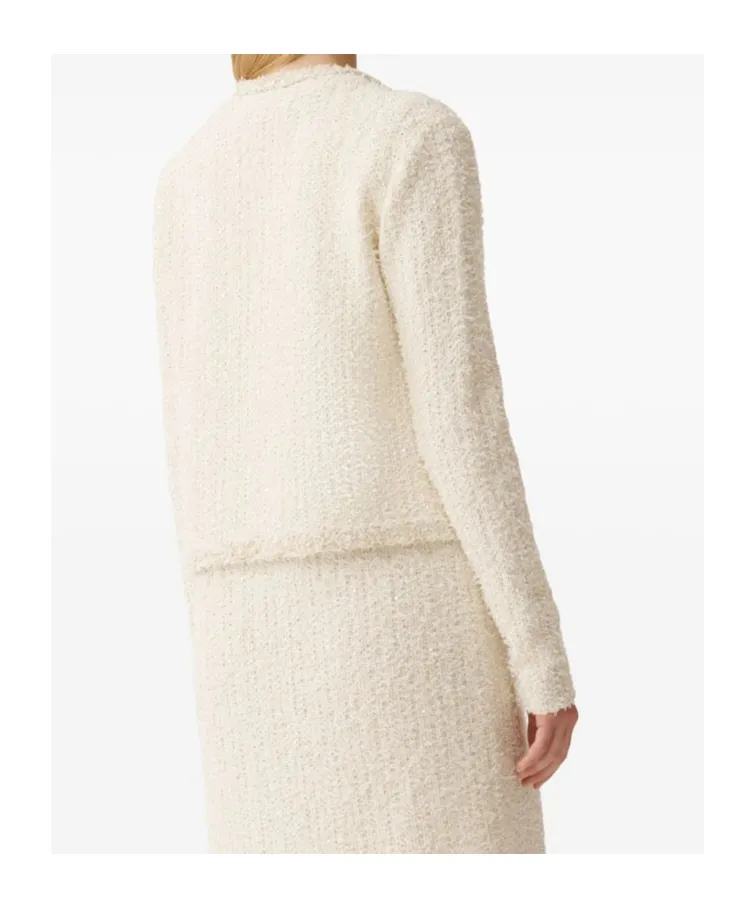 Tweed Cropped Cardigan