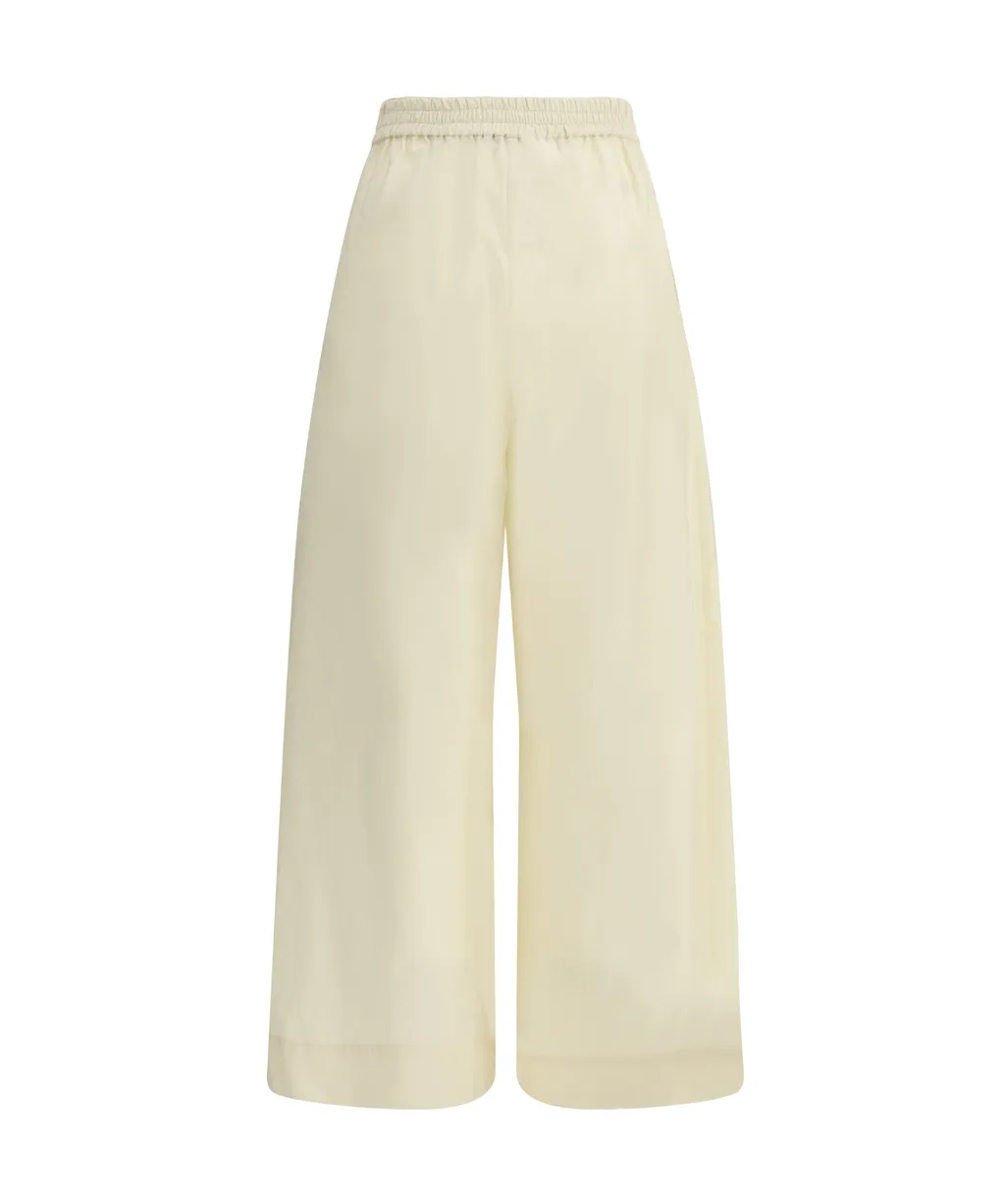 High Waist Wide-Leg Trousers