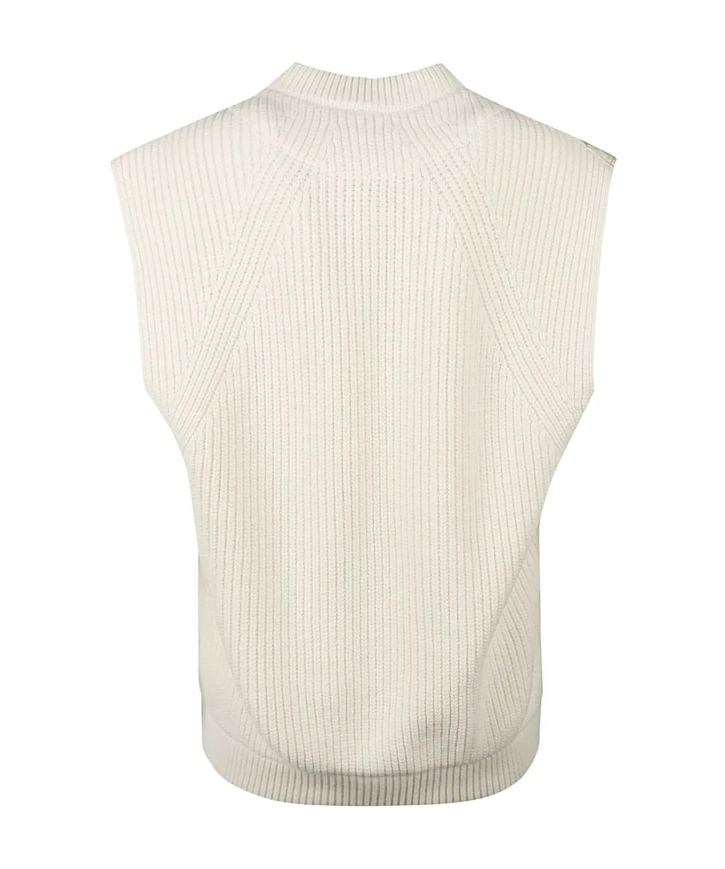V-Neck Quilted Vest