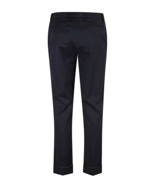 Straight-Leg Tailored Trousers