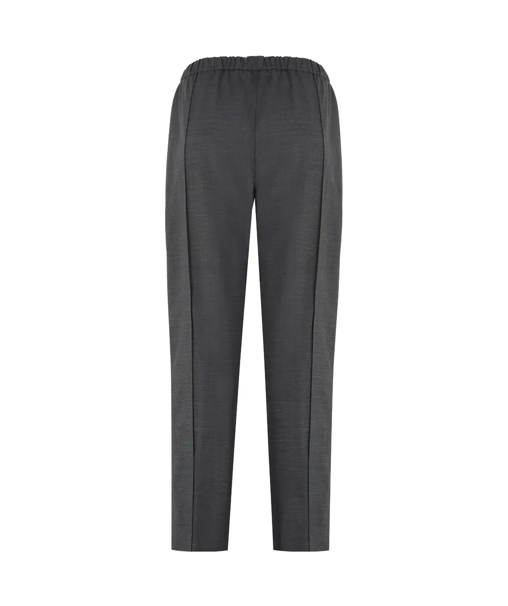 Straight-Leg Trousers