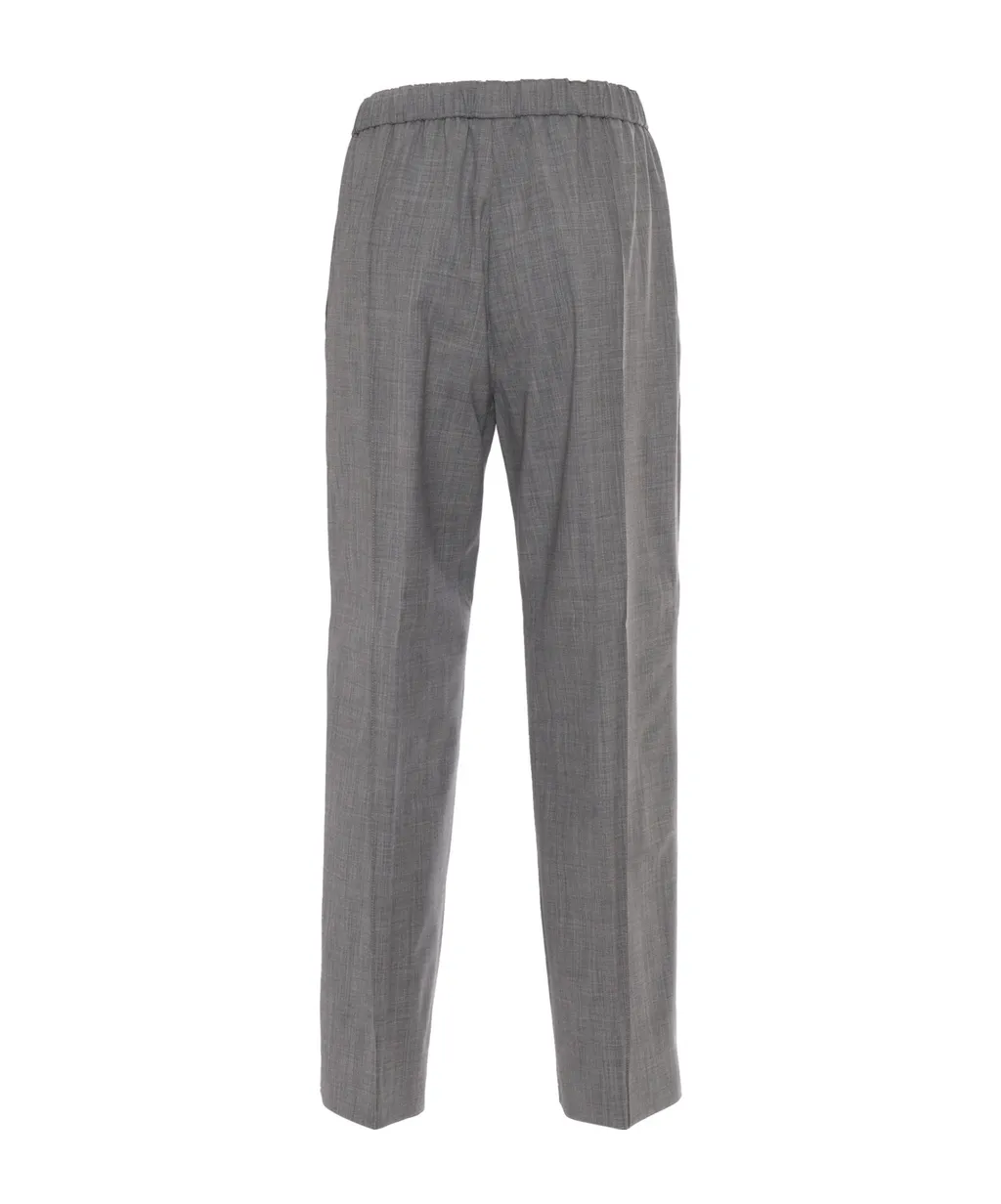 Straight-Leg Trousers