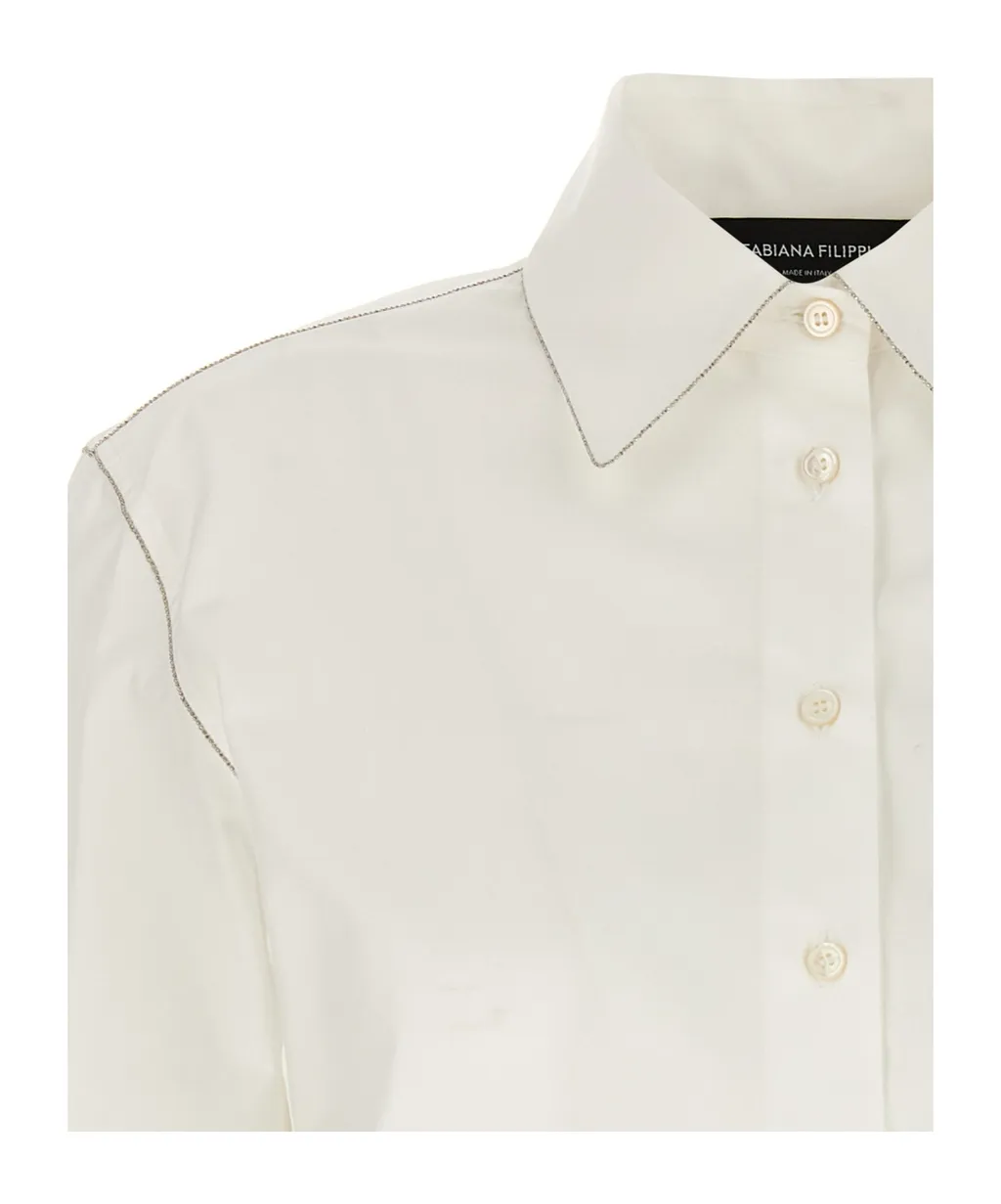 Long Sleeved Embellished Shirt