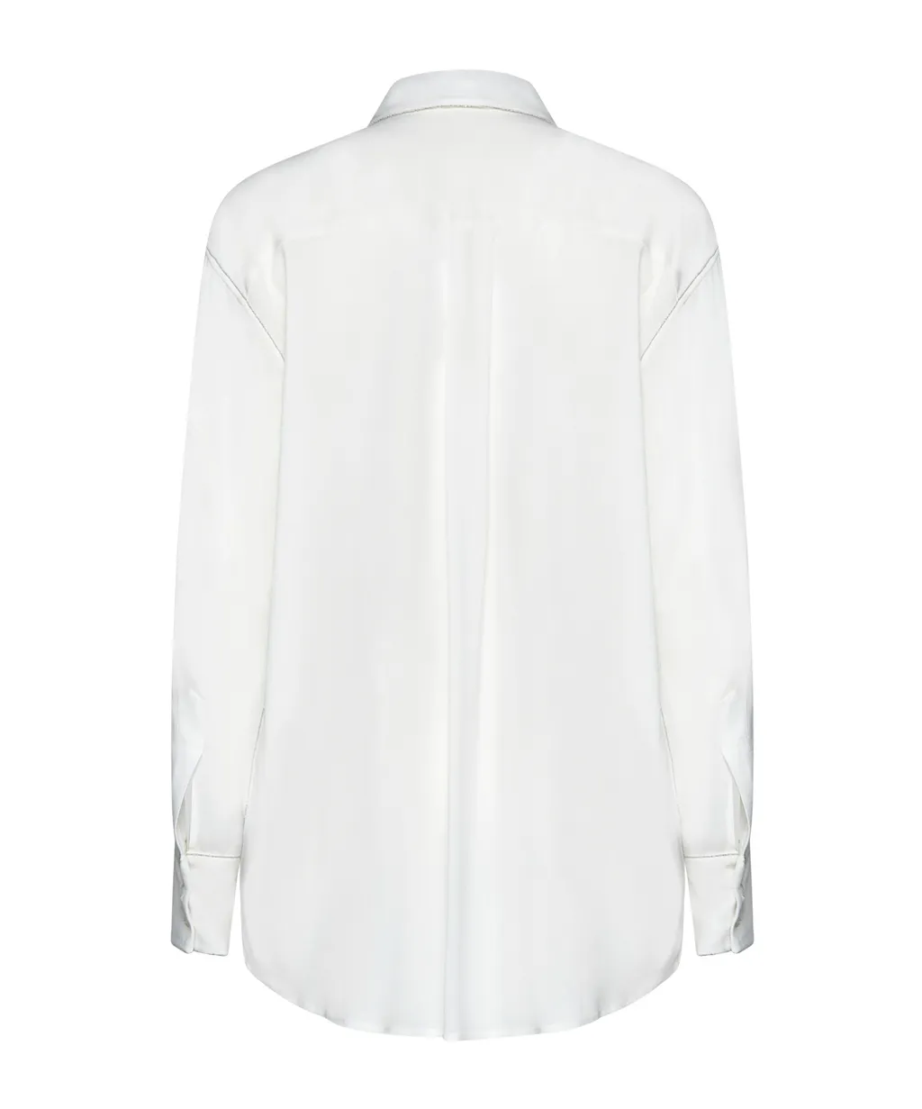 Button-Up Georgette Shirt
