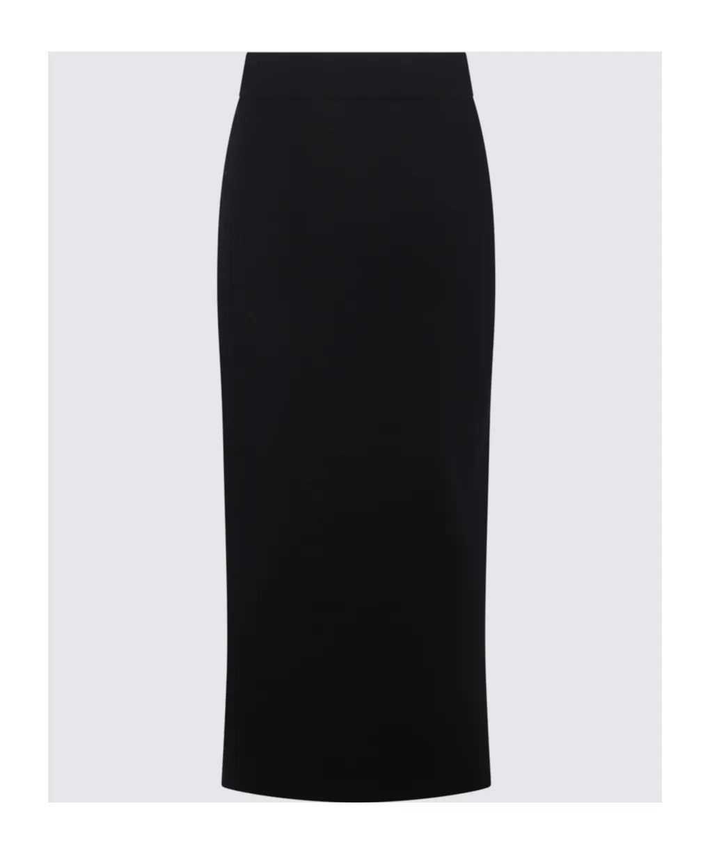 Elasticated Waistband Pencil Skirt