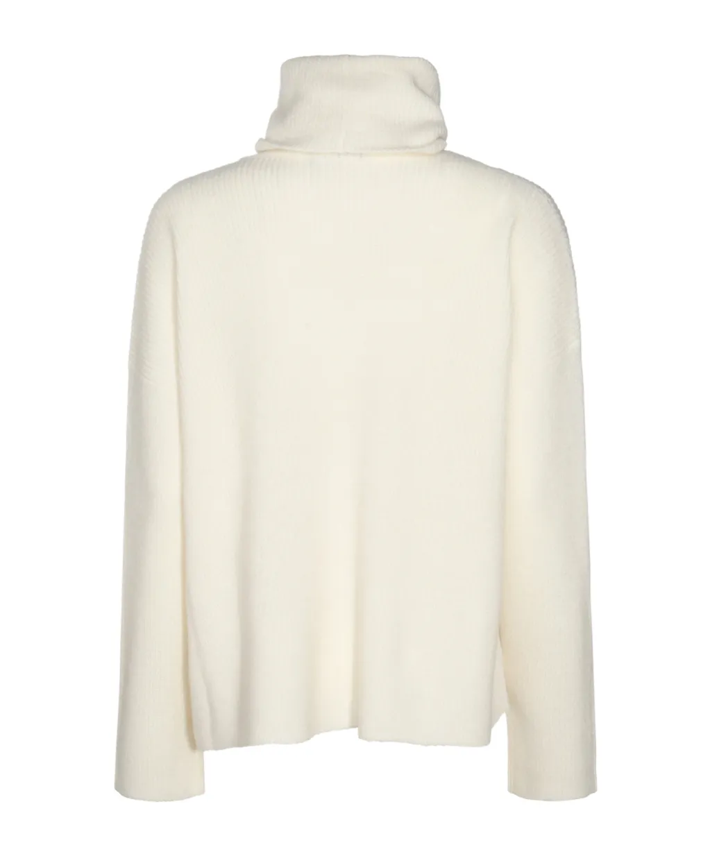 Roll-Neck Knitted Jumper