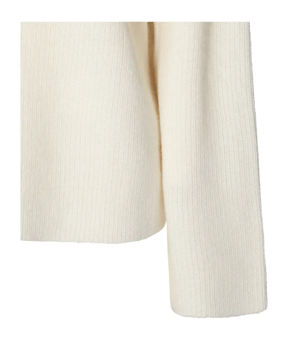 Roll-Neck Knitted Jumper