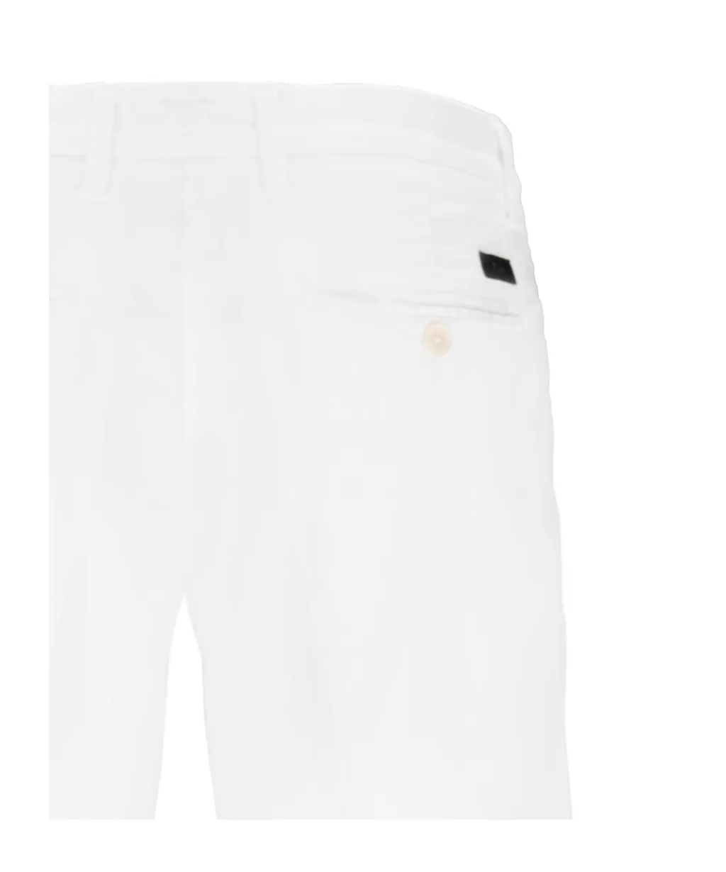Plain Stretched Bermuda Shorts