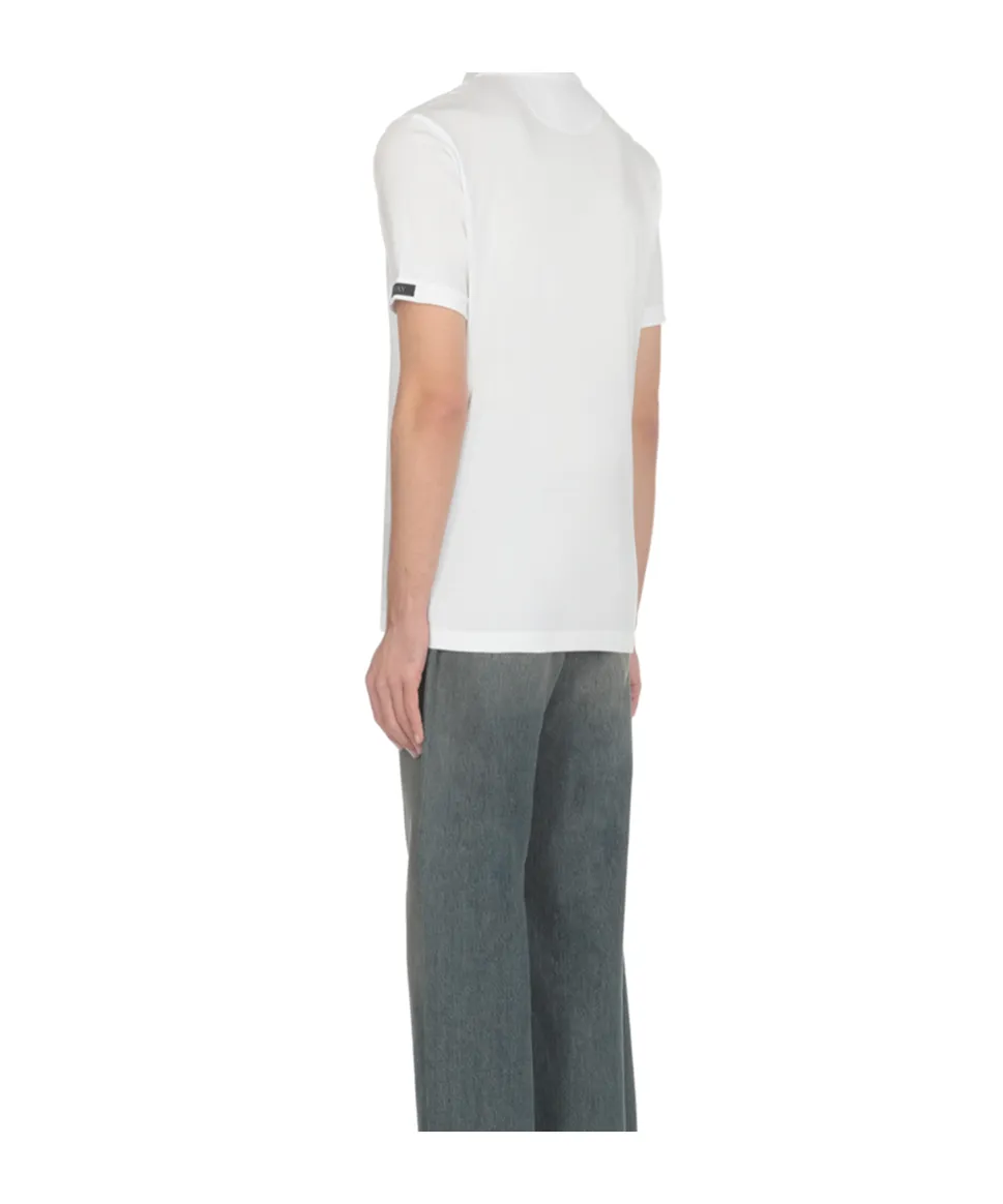 Logo-Patch Cotton Polo Shirt