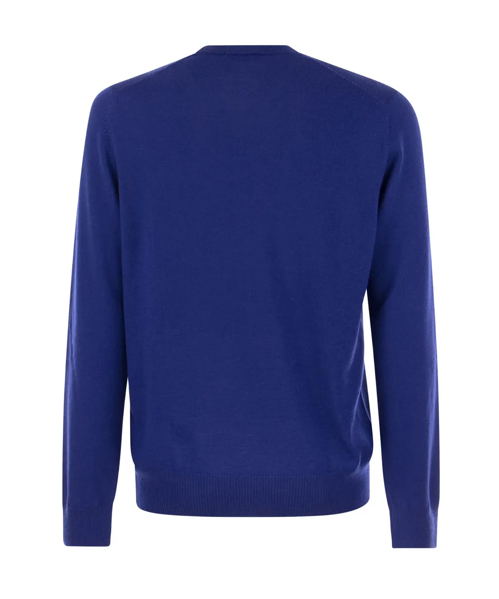 Round Neck Wool Sweater