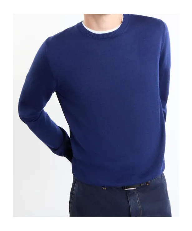 Ribbed Crewneck Knitwear