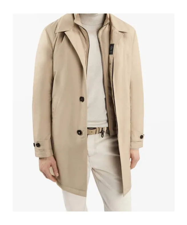 Double Front Padded Coat