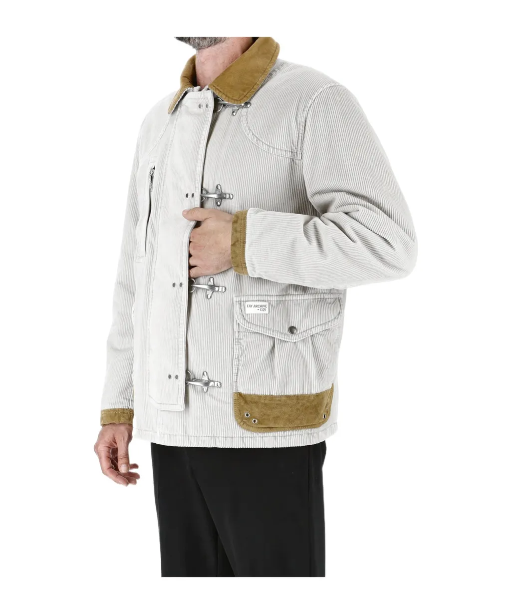 Long-Sleeved Cotton Jacket