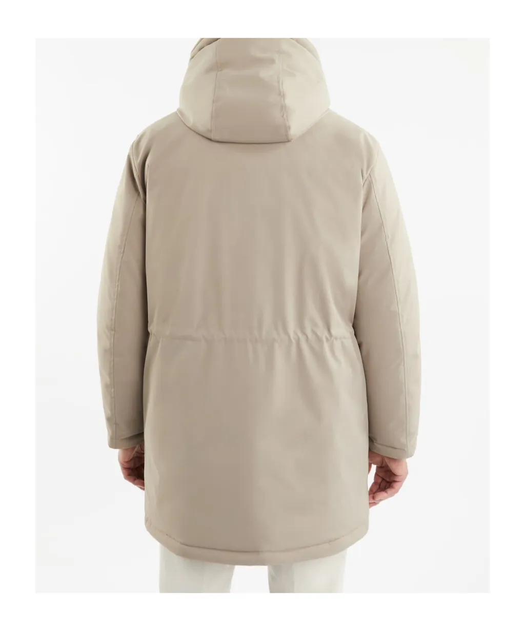 Technical Taffeta Parka Coat