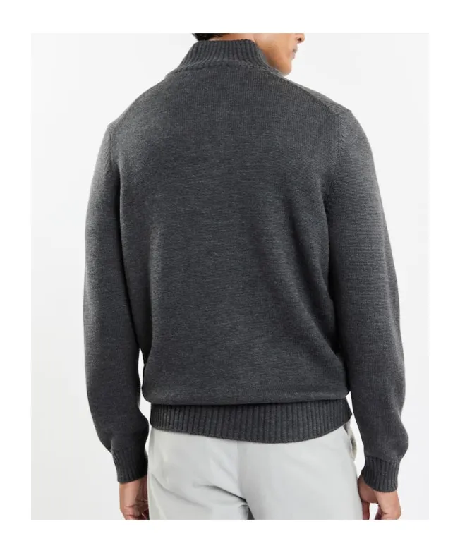 Mock-Neck Wool Jumper