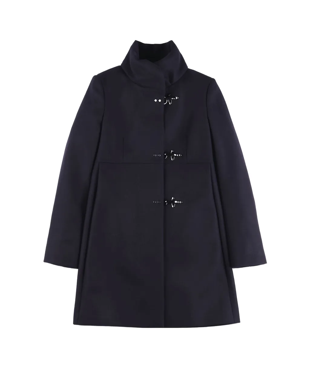 High-Neck Peacoat