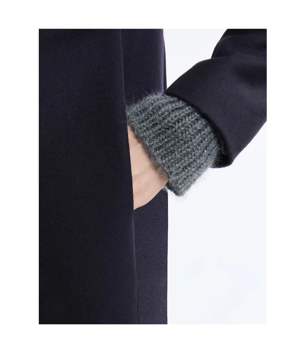 High-Neck Peacoat