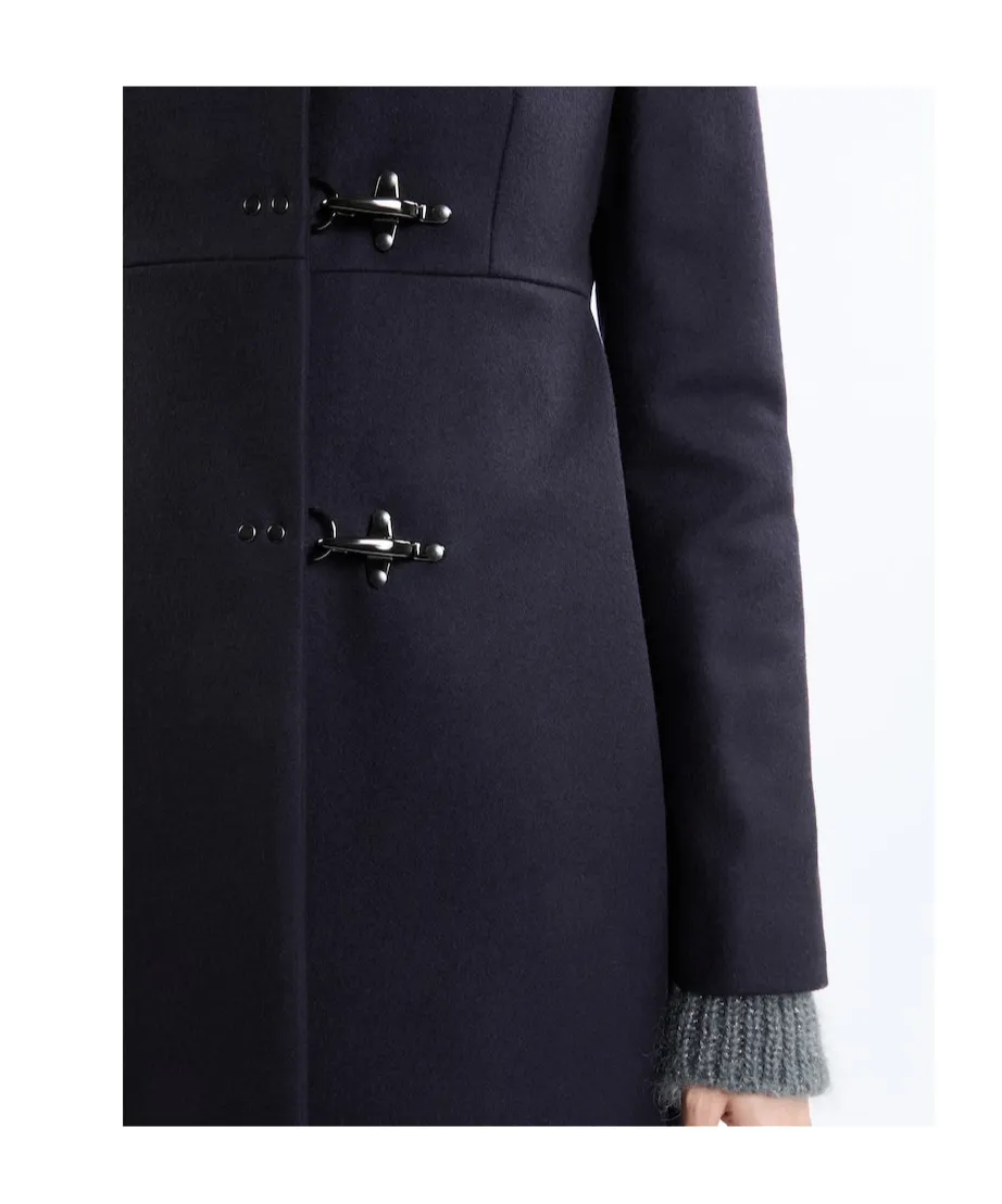 High-Neck Peacoat